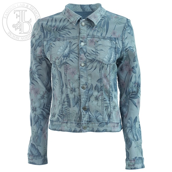 Women's Stretch Reversible Jean Jacket -Light